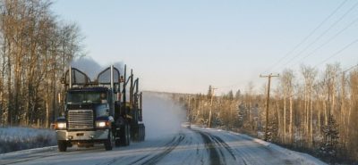 truck on ice