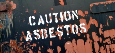 asbestos sign